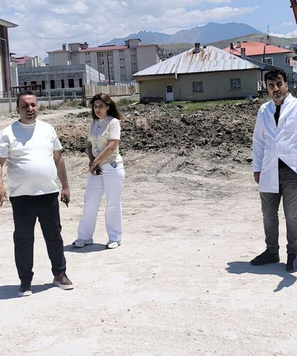 Van SBÜ Hastanesi’ne yeni otopark alanları kazandırılıyor