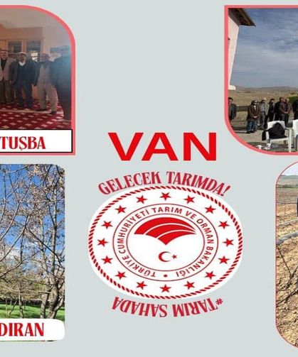 Van'da 6 ilçede 325 çiftçiye yeni destekleme modeli anlatıldı