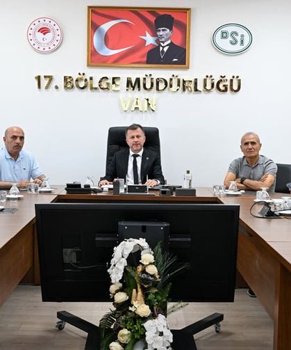 DSİ Van'da 2026 iş programı revizyon toplantısı gerçekleştirildi