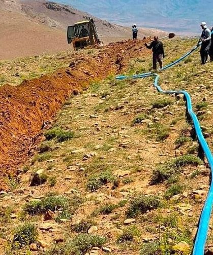 Van’da 500 metre uzunluğunda yeni içme suyu isale hattı inşa edildi