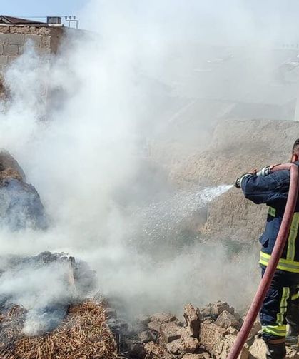 Van'da itfaiye ekipleri bir günde 14 olaya müdahale etti