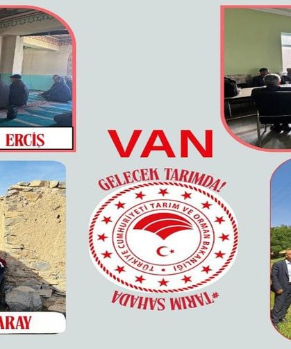 Van'da üreticilere bilgilendirme eğitimi verildi