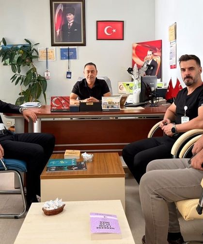 Sağlık-Sen Van Şubesi’nden Faruk Akgeyik’e ziyaret