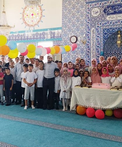 Şehitlik Camii’nde yaz Kur’an kursları tamamlandı