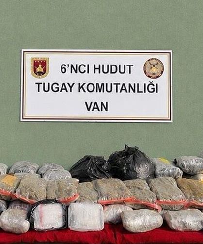Van hudut hattında operasyon: 51 kilo uyuşturucu ele geçirildi