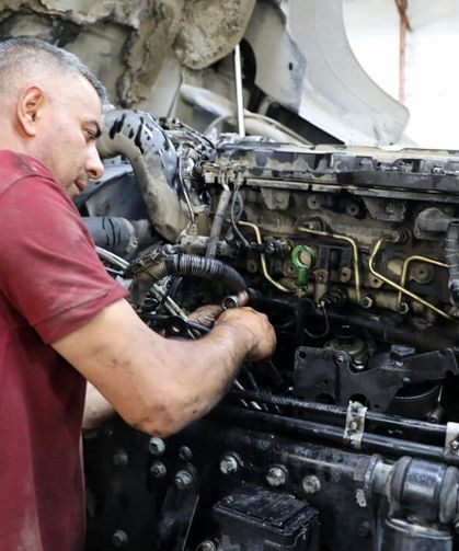 Van’da 2 bin 500 hizmet aracı bakım ve onarımdan geçirildi