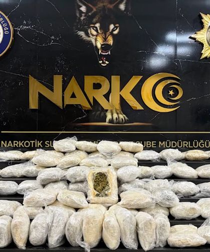 Van’da 48 kilo esrar ele geçirildi