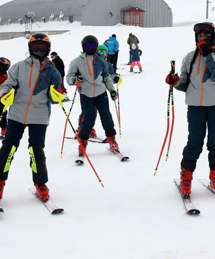 Van’da geleceğin kayakçıları için seçmeler başlıyor