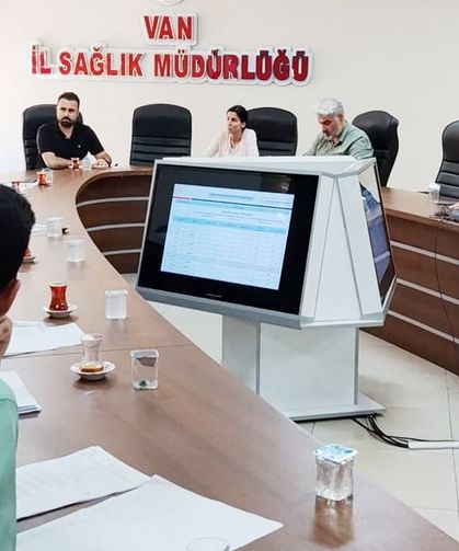 Van’da ilçe hastanelerinin sağlık hizmetleri masaya yatırıldı