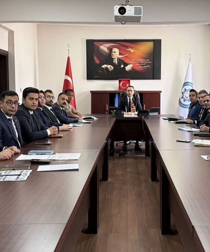 Çaldıran’da İlçe İdare Şube Başkanları Toplantısı gerçekleştirildi