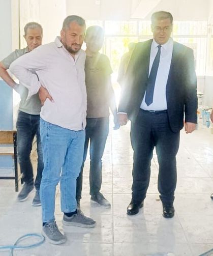 Edremit’te okullarda eğitim ve tadilat çalışmaları incelendi