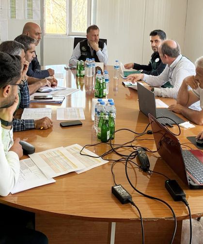 Erciş Pay Sulaması Projesi’nde çalışmalar değerlendirildi