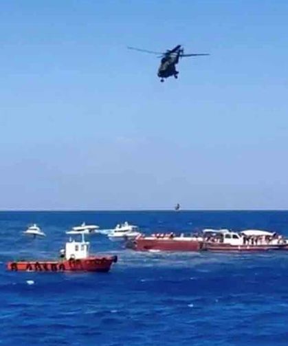 Girne açıklarında batan yolcu gemisinin enkazı bulundu