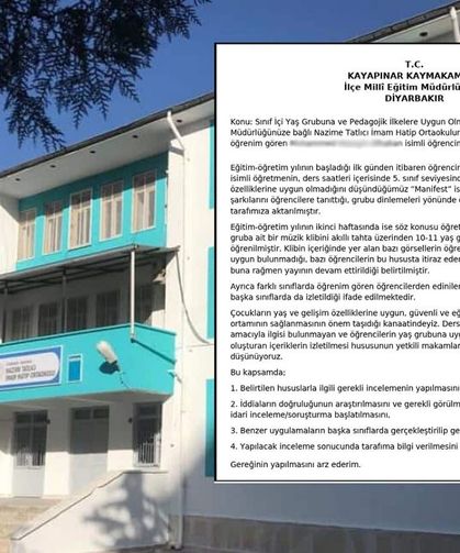 Okulda şok iddialar: Öğretmen öğrencilere sapkın grupların klibini izletmiş!