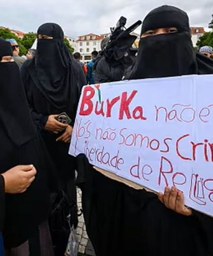 Portekiz’de yüzü kapatmaya para cezası: Yasa, Müslüman kadınları hedef alıyor!