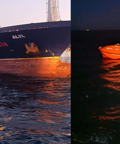 Silivri açıklarındaki gemi çarpışmasına soruşturma