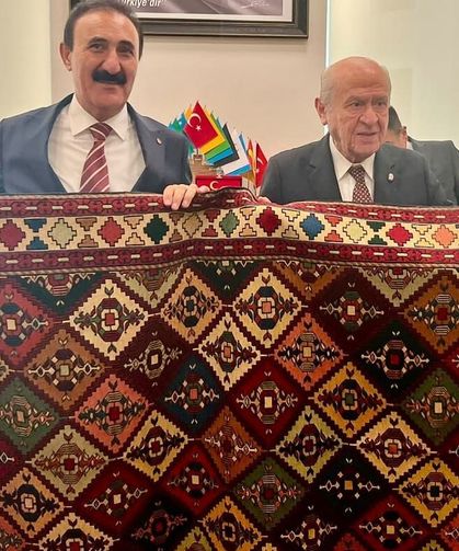Van TB Başkanı Süer’den Devlet Bahçeli’ye ziyaret