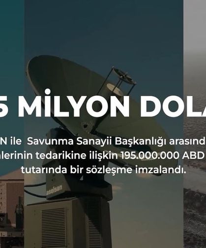 ASELSAN’dan 195 milyon dolarlık yeni radar sözleşmesi