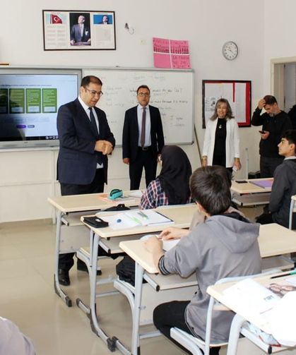 Edremit’te okullara eğitim denetimi