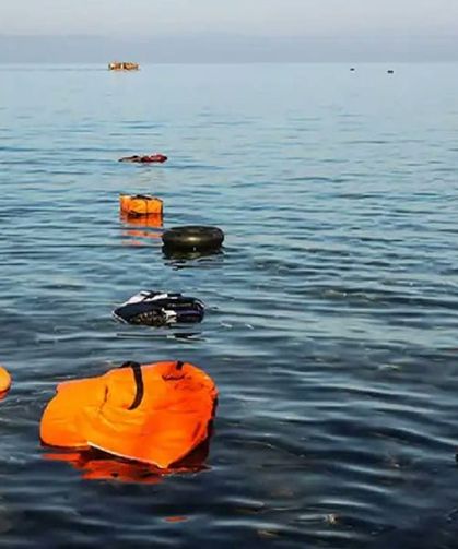 Midilli açıklarında facia: Sahil Güvenlik gemisi göçmen teknesine çarptı, 6 ölü