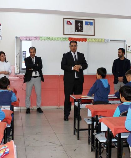 Müdür Nurses’ten Ferit Melen İlkokulu'na ziyaret