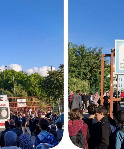 Okulda bıçaklı saldırı: 7 öğrenci hastaneye kaldırıldı