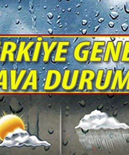 Sıcaklıklar mevsim normallerine dönüyor! Doğuda sağanak uyarısı