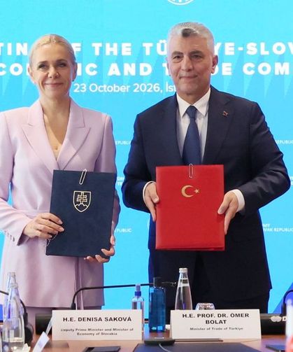 Türkiye-Slovakya ticaretinde yeni hedef: 5 milyar dolar