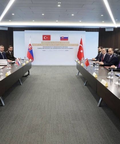 Türkiye ve Slovakya’dan enerjide stratejik ortaklık adımı