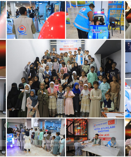 Yetimler Vakfından Yemenli Yetimlere Nakdî Yardım ve Etkinlik Desteği
