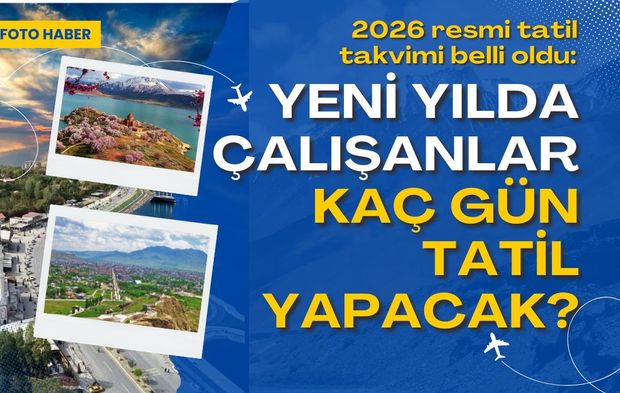 2026 resmi tatil takvimi belli oldu: Yeni yılda çalışanlar kaç gün tatil yapacak?