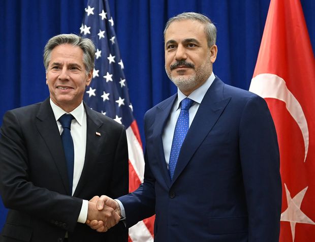 Dışişleri Bakanı Hakan Fidan, ABD Dışişleri Bakanı Blinken ile görüştü
