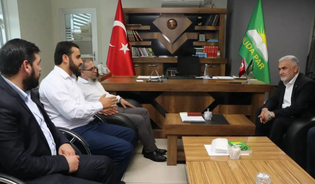 Filistin Vakfı'ndan Yapıcıoğlu'na tebrik ziyareti