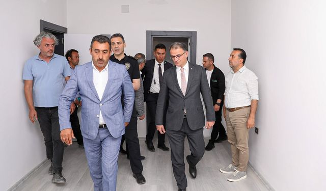 Vali Ozan Balcı, Süphan Mahallesi'ndeki Emniyet Lojmanlarını İnceledi