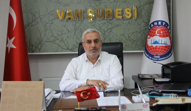 Diyanet-Sen Van Şube Başkanı Arvas’tan, Kurban açıklaması