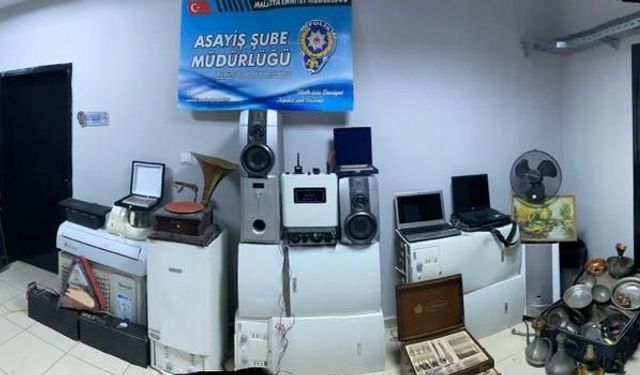 Malatya'da hırsızlık şüphelisi 15 kişi yakalandı