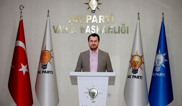 AK Parti Van İl Başkanı Güray: 14 belediyeyi de kazanmak istiyoruz