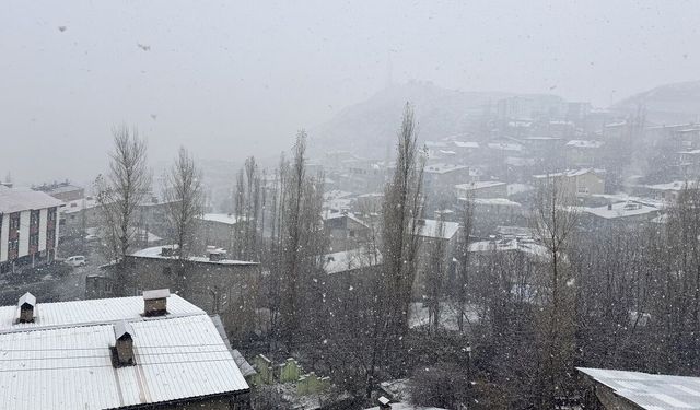 Hakkâri’ye kar geri geliyor! 5 Günlük Hava Tahmini...