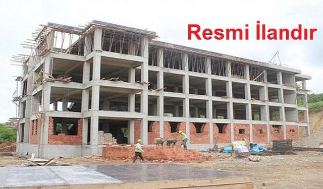 BİNA ONARIMI YAPTIRILACAKTIR