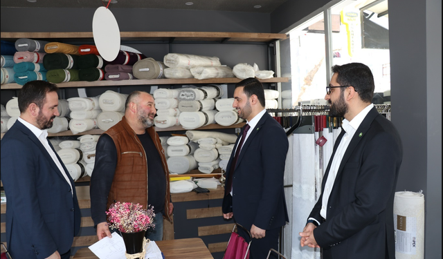 HÜDA PAR Ankara Pursaklar Belediye Başkan Adayı Bayram'dan önemli ziyaret
