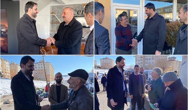 Edremit Belediye Başkan adayı Sümen’den esnaf ziyareti