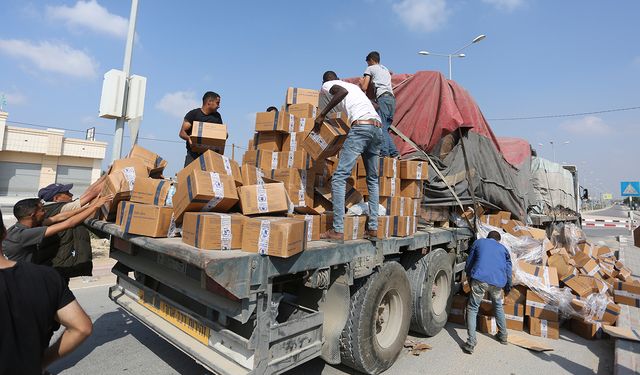 BMGK, Gazze'de insani yardım dağıtımına ilişkin engellerin kaldırılması gerektiğini bildirdi