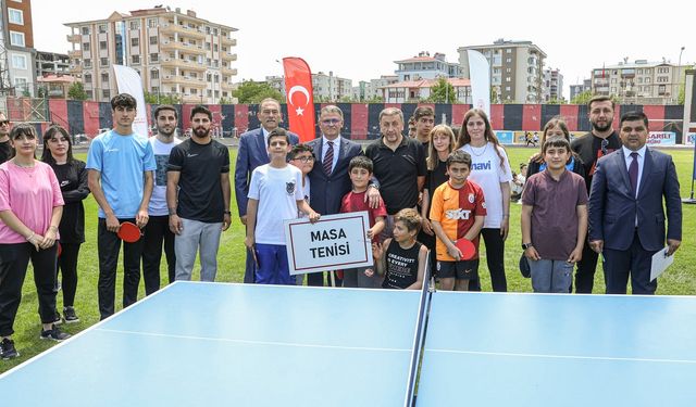 Spor Van Projesi Kapanış töreni yapıldı