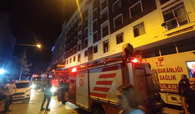 Van’da korkutan yangını: 40 kişi etkilendi