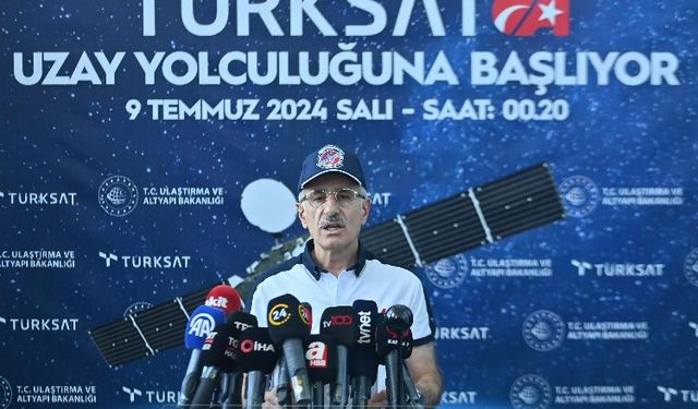 Bakan Uraloğlu, Türksat 6A için geri sayımın başladığını duyurdu