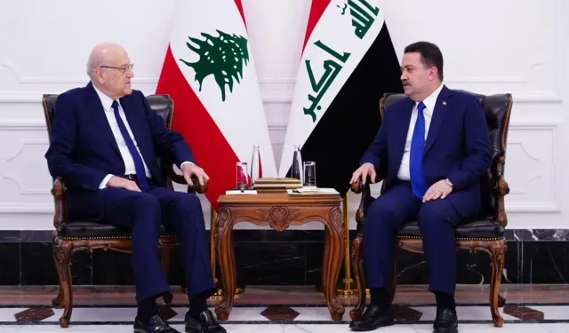 Irak Başbakanı Sudani, Lübnan Başbakanı ile Filistin'e yönelik saldırıları görüştü.
