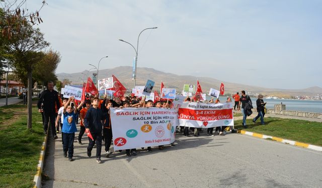 Bitlis'te "Dünya Yürüyüş Günü" etkinliği düzenlendi