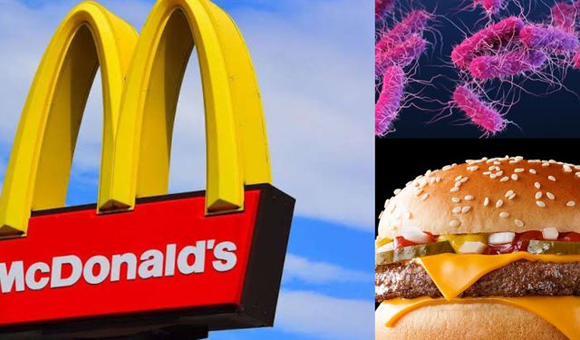 McDonald's hamburgerlerinde koli basili alarmı