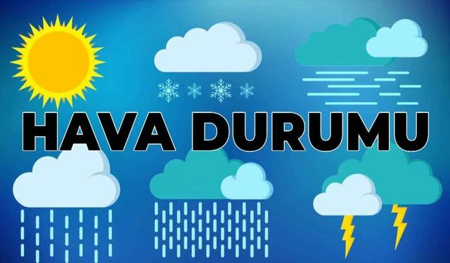 Van’da yağışlar devam edecek mi?  |    İşte 5 günlük Hava Durumu