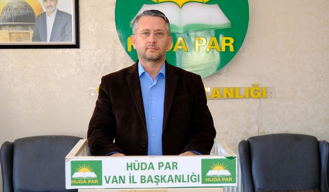 HÜDA PAR Van İl Başkanı Sayğın'dan Ramazan Bayramı mesajı